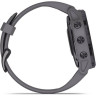 Часы GARMIN FENIX 6S PRO SOLAR AMETHYST STEEL WITH SHALE GRAY BAND 010-02409-15