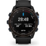 Часы-навигатор GARMIN DESCENT MK3I 51 мм CARBON GREY DLC TITANIUM WITH BLACK SILICONE BAND 010-02752-11