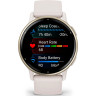 Фитнес часы GARMIN VIVOACTIVE 5 CREAM GOLD ALUMINIUM BEZEL WITH IVORY CASE 010-02862-11