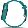 Смарт-часы GARMIN FORERUNNER 165 MUSIC, силиконовый ремешок цвета бирюзовый/аква 010-02863-32